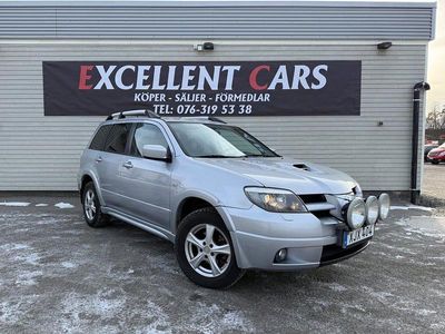 Begagnad Mitsubishi Outlander 201 HK (147 kW) 2005 Silver SUV