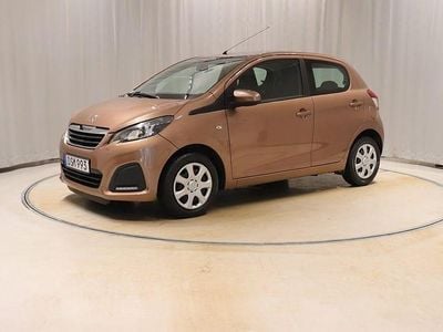Begagnad Peugeot 108 69 HK (50 kW) 2014 Brun Halvkombi