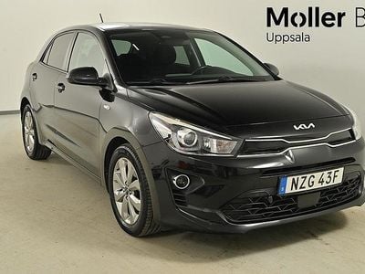 Svart Begagnad 2022 Kia Rio Advance Halvkombi | 189 900 kr (Marknadspris)