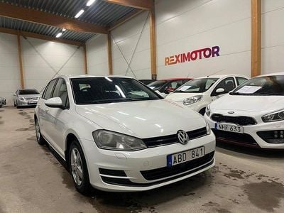 Begagnad VW Golf VII 105 HK (77 kW) 2013 Vit Halvkombi