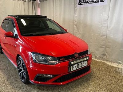 begagnad VW Polo 5 D GTi 1.8 TSi DSG Aut 2017, Halvkombi