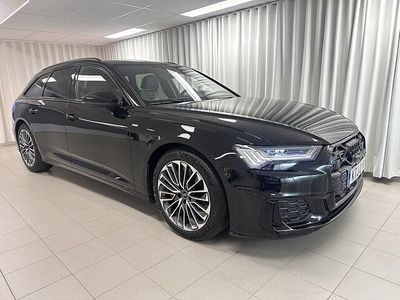 Svart (mytsvart metallic) Begagnad 2023 Audi A6 S-Line Kombi | 549 000 kr (Dyr)