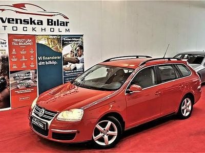 Begagnad VW Golf V Business 140 HK (102 kW) 2007 Röd Kombi