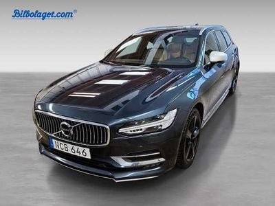 Begagnad Volvo V90 Inscription 235 HK (172 kW) 2018 Blå Kombi