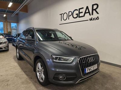 Grå Begagnad 2014 Audi Q3 Comfort SUV | 114 900 kr (Marknadspris)