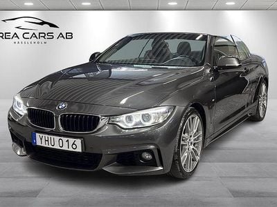 Begagnad BMW 420 Comfort Edition 184 HK (135 kW) 2014 Mörkgrå Cab