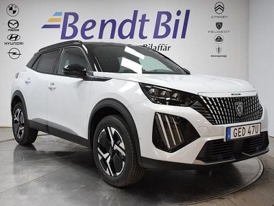 Vit Ny 2025 Peugeot 2008 GT SUV | 289 500 kr (Marknadspris)