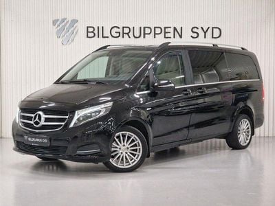 Svart Begagnad 2014 Mercedes V250 Avantgarde Minibuss | 269 900 kr (Dyr)