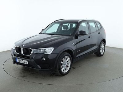 Svart Begagnad 2016 BMW X3 SUV | 163 000 kr (Marknadspris)