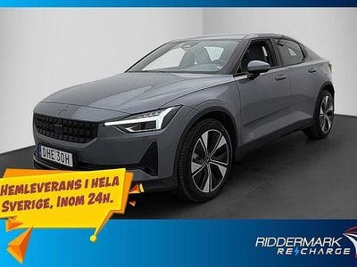 Grå Begagnad 2022 Polestar 2 Standard Range Single Motor Halvkombi | 334 900 kr (Marknadspris)