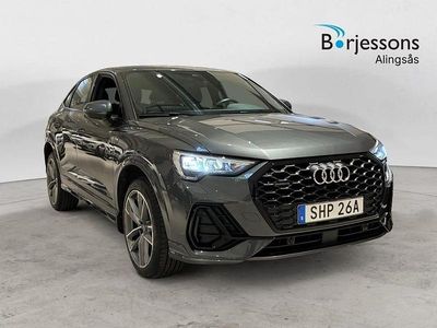Grå Begagnad 2020 Audi Q3 Sportback S-Line SUV | 389 900 kr (Lite dyr)