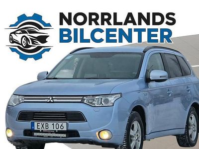 Begagnad Mitsubishi Outlander P-HEV 121 HK (88 kW) 2013 Ljusblå SUV