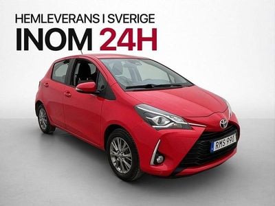 Begagnad Toyota Yaris Active 112 HK (82 kW) 2017 Röd Halvkombi