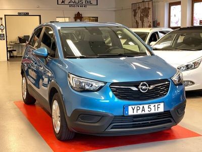 begagnad Opel Crossland X 1.2 Enjoy Euro 6 83hk Låg mil Apple CarPlay