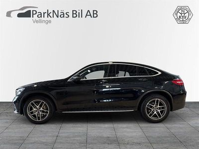 Svart Begagnad 2018 Mercedes GLC220 AMG Sportkupé | 344 900 kr (Lite dyr)