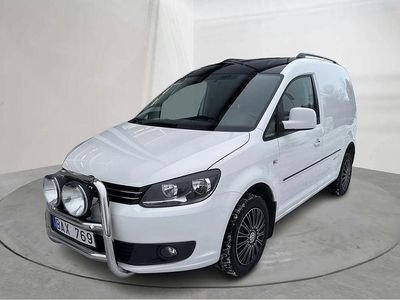 Vit Begagnad 2013 VW Caddy Edition Minibuss | 69 000 kr (Marknadspris)