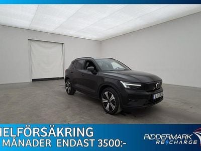 Svart Begagnad 2022 Volvo XC40 Plus SUV | 269 800 kr (Bra pris)