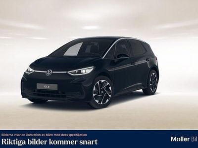 Svart Begagnad 2025 VW ID.3 Pro Performance Halvkombi | 389 900 kr (Dyr)