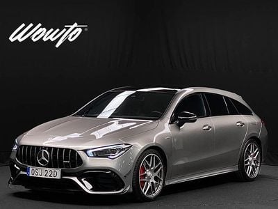 Silver Begagnad 2020 Mercedes CLA45 AMG Shooting Brake AMG Kombi | 489 800 kr (Marknadspris)