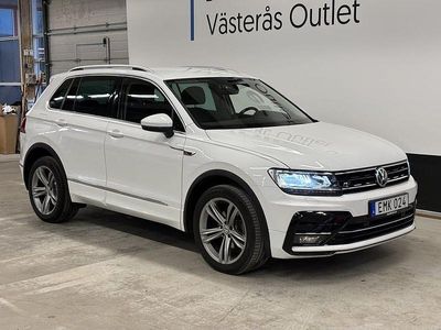 Vit Begagnad 2018 VW Tiguan R-line SUV | 249 000 kr (Dyr)