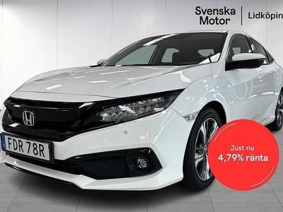 Vit Begagnad 2019 Honda Civic Elegance Sedan | 199 900 kr (Bra pris)