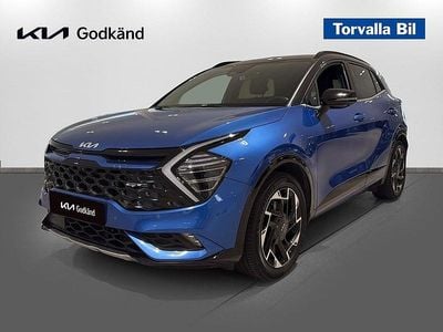 Begagnad Kia Sportage GT-Line 265 HK (194 kW) 2022 Blue flame / pearl black SUV