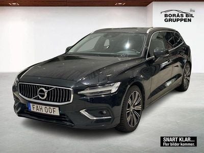 Svart Begagnad 2019 Volvo V60 Inscription Kombi | 279 000 kr (Marknadspris)