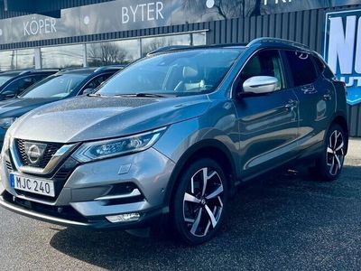 begagnad Nissan Qashqai 1.2 DIG-T Läder Panorama Drag B-kam ACC BOSE