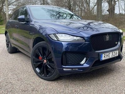 begagnad Jaguar F-Pace Supercharged AWD First Edition 2017