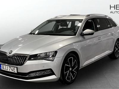 Begagnad Skoda Superb Business Line 200 HK (147 kW) 2022 Silver Kombi