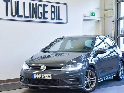 Grå Begagnad 2018 VW Golf VII R-line Halvkombi | 144 900 kr (Marknadspris)