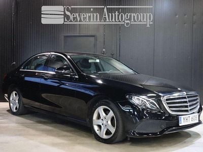 Begagnad Mercedes E220 195 HK (143 kW) 2016 Svart Sedan