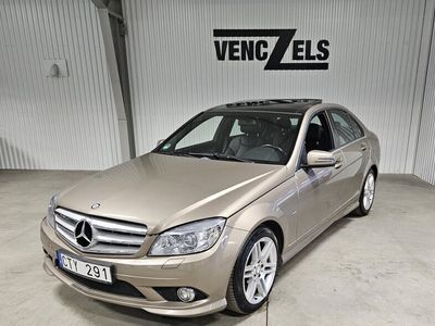 begagnad Mercedes C180 CGI AMG Sport Avantgarde Pano Drag Fin