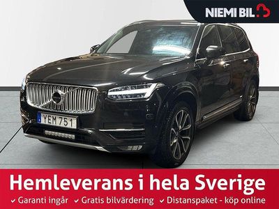 Begagnad Volvo XC90 Inscription 235 HK (172 kW) 2016 Svart SUV