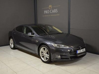 Begagnad Tesla Model S 278 kW (378 HK) 2014 Grå Halvkombi