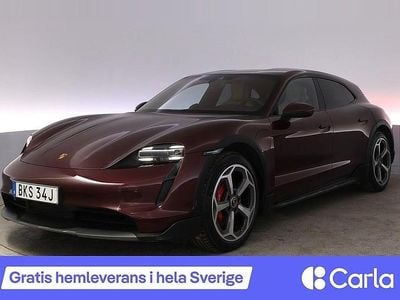 Begagnad Porsche Taycan Cross Turismo 319 kW (435 HK) 2022 Röd Kombi