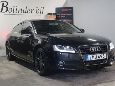 Begagnad Audi A5 Sportback Sport 180 HK (132 kW) 2009 Svart Halvkombi
