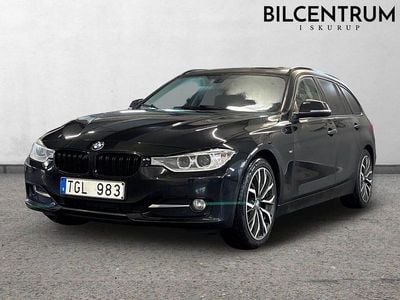 Svart Begagnad 2013 BMW 320 Sport Line Kombi | 89 900 kr (Marknadspris)