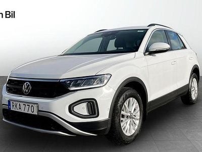 Vit Begagnad 2022 VW T-Roc Life SUV | 219 900 kr (Marknadspris)