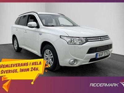 Vit Begagnad 2014 Mitsubishi Outlander SUV | 134 900 kr (Marknadspris)