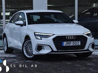 Begagnad Audi A3 150 HK (110 kW) 2021 Vit Sedan