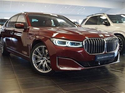 Röd Begagnad 2021 BMW 745 Comfort Edition Sedan | 589 900 kr