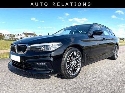 Begagnad BMW 520 Sport Line 191 HK (140 kW) 2020 Svart solid Kombi