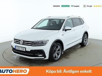 Begagnad VW Tiguan Allspace R-line 203 HK (149 kW) 2021 Vit SUV