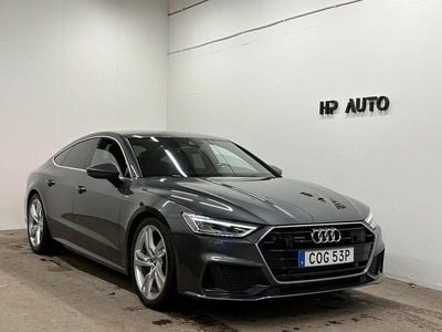 Begagnad Audi A7 S-Line 245 HK (180 kW) 2019 Grå Halvkombi