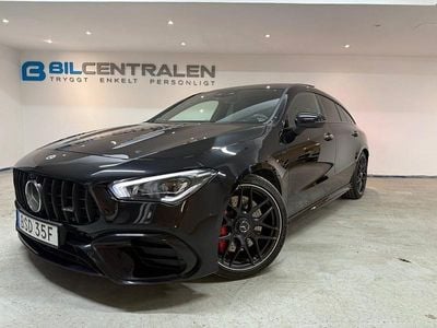 Begagnad Mercedes CLA45 AMG Shooting Brake AMG 422 HK (310 kW) 2022 Svart Kombi
