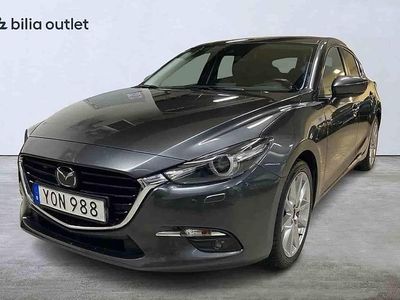 Grå Begagnad 2019 Mazda 3 Inclusive Halvkombi | 209 900 kr