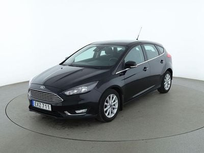 Begagnad Ford Focus Titanium 101 HK (74 kW) 2015 Svart Halvkombi
