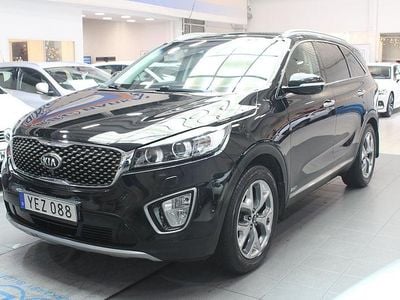Svart Begagnad 2016 Kia Sorento SUV | 209 700 kr (Marknadspris)