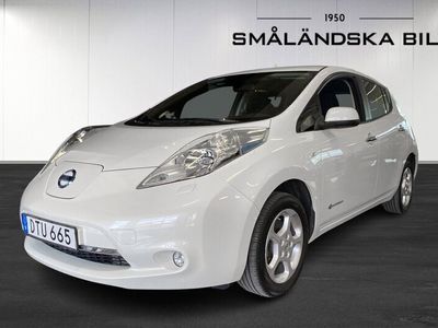 begagnad Nissan Leaf 24kWh Vinterhjul Backkamera Navigation